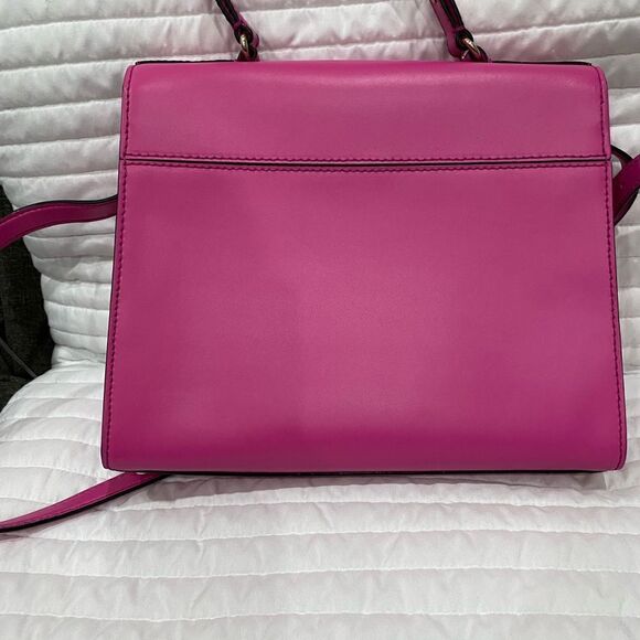 Kate Spade Doris Fuschia Pink Leather Hobo Bag - Picture 10 of 15